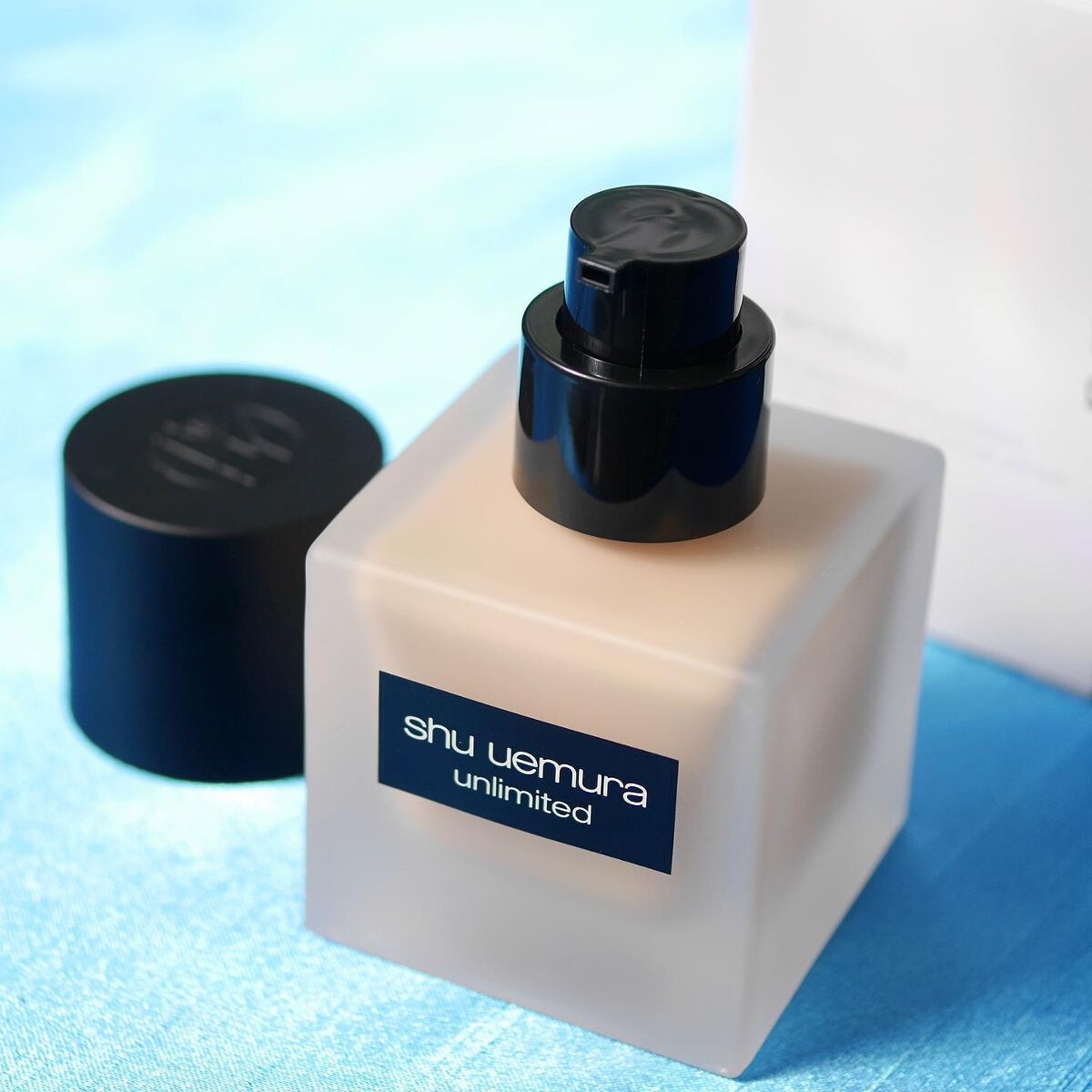 （旧）アンリミテッド ラスティング フルイド/shu uemura/リキッドファンデーションを使ったクチコミ（2枚目）