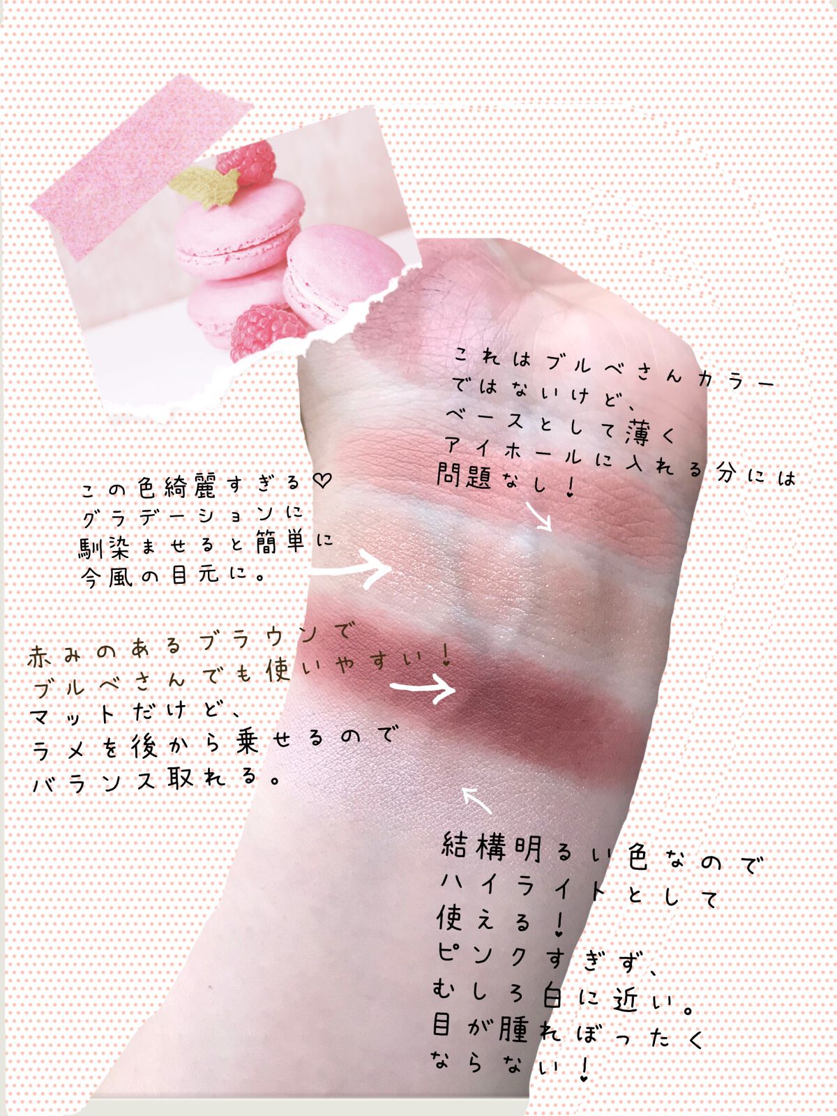 THE アイパレR/b idol/アイシャドウパレットを使ったクチコミ（3枚目）