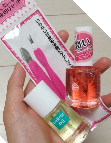 甘皮切りセット/DAISO/ネイル用品を使ったクチコミ(3枚目)