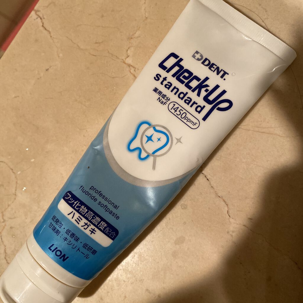 ライオン　チェックアップ　スタンダード/ライオン/歯磨き粉を使ったクチコミ（1枚目）