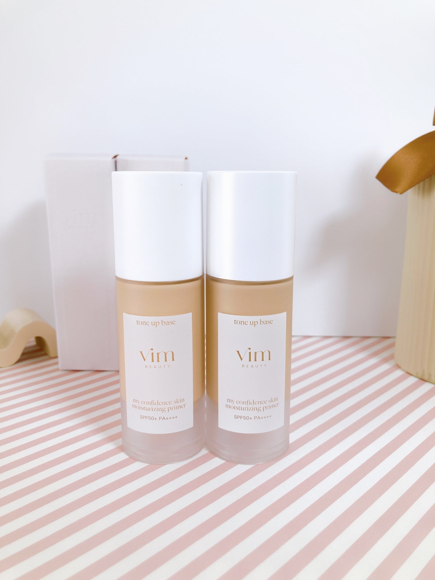 マイ コンフィデンス スキン モイスチャライジング プライマー グロウ/vim BEAUTY/化粧下地を使ったクチコミ(5枚目)