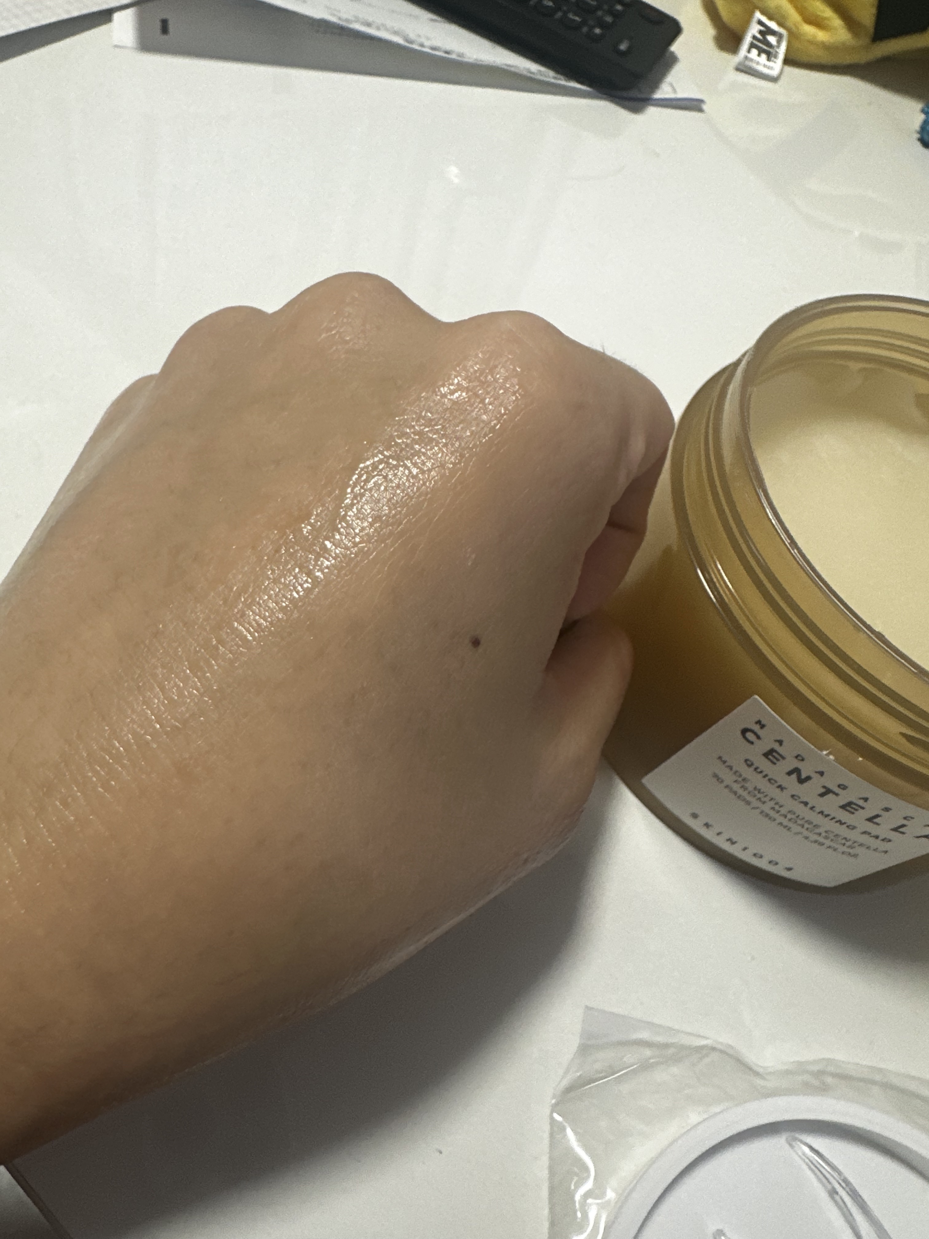 センテラ クイックカーミングパッド/SKIN1004/トナーパッドを使ったクチコミ（3枚目）