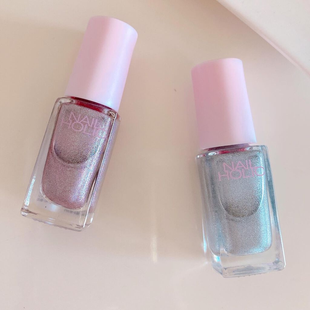 ネイルホリック リミテッドカラー Popping Sugar/ネイルホリック/マニキュアを使ったクチコミ(3枚目)