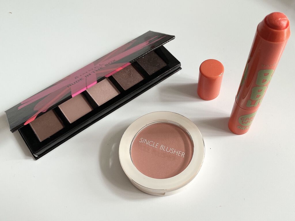 シングルブラッシャー CR02　ベイビーコーラル/the SAEM/パウダーチークを使ったクチコミ（1枚目）