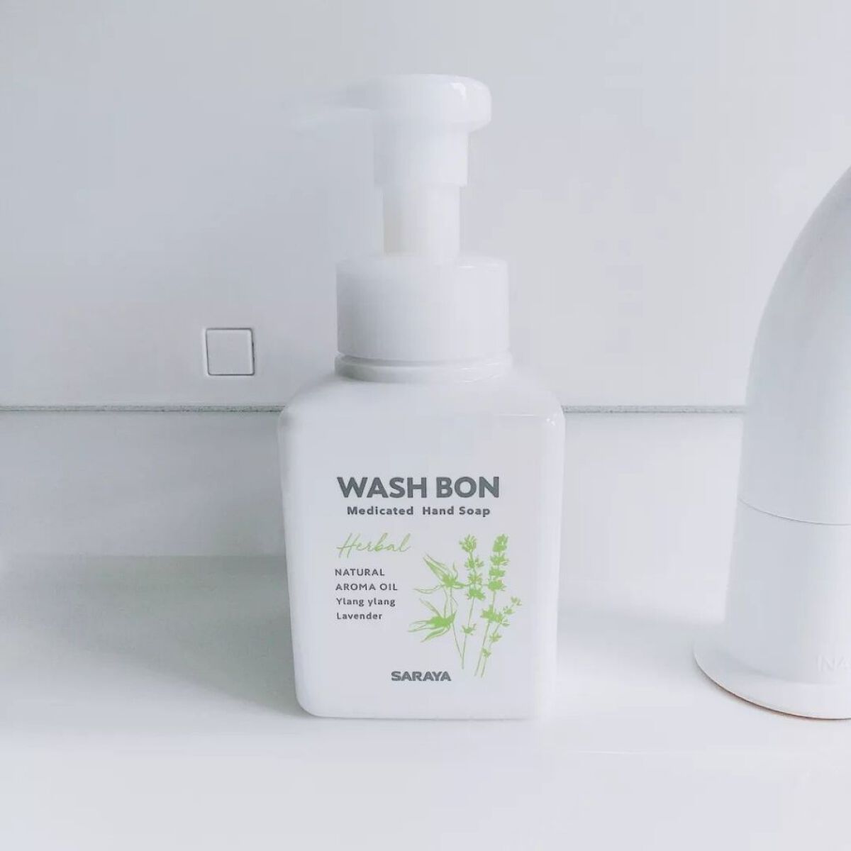 ウォシュボン ハーバル薬用ハンドソープ/サラヤ/ハンドソープを使ったクチコミ(2枚目)