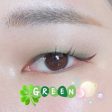 SHEGLAM Enchanted DecoｰDanceのクチコミ「
初めてのgreenメイク🍏
SHEGLAM Enchanted DecoｰDance

使っ.....」（1枚目）