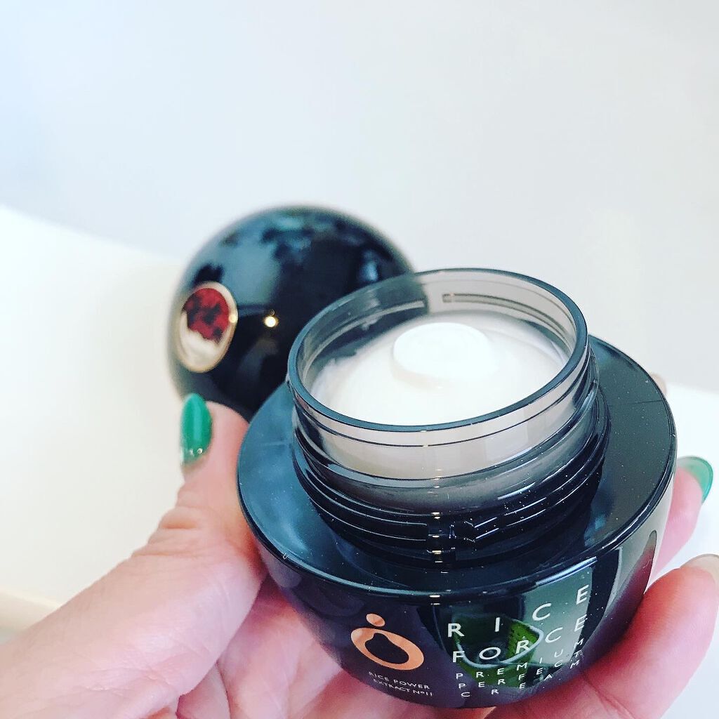 プレミアムパーフェクトクリーム/ライスフォース/フェイスクリームを使ったクチコミ(2枚目)