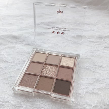 KEYBO FALL IN LOVE SHADOW PALETTE/keybo/アイシャドウパレットを使ったクチコミ(3枚目)