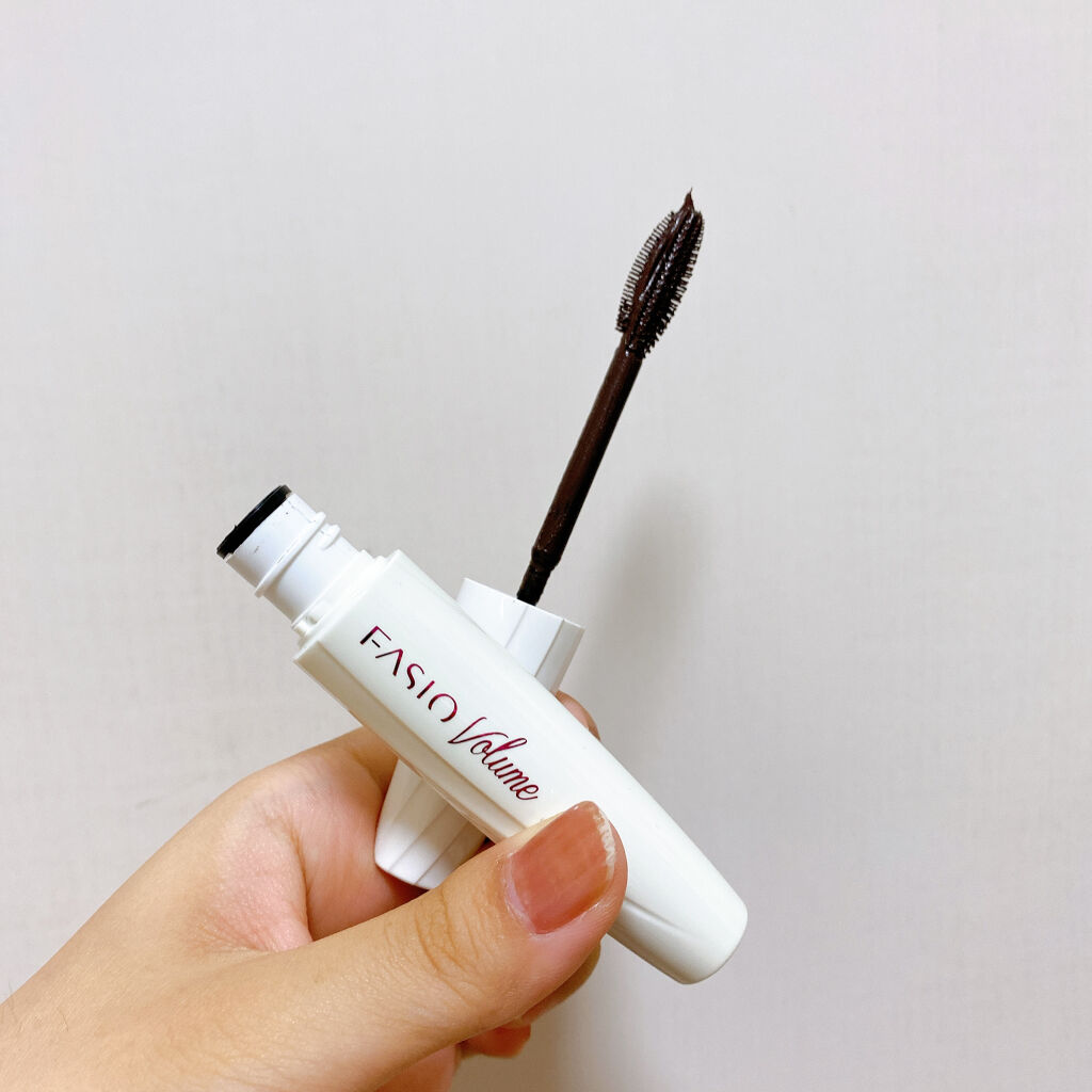 パワフルフィルム マスカラ(ボリューム) BR300 ブラウン/FASIO/マスカラを使ったクチコミ（2枚目）