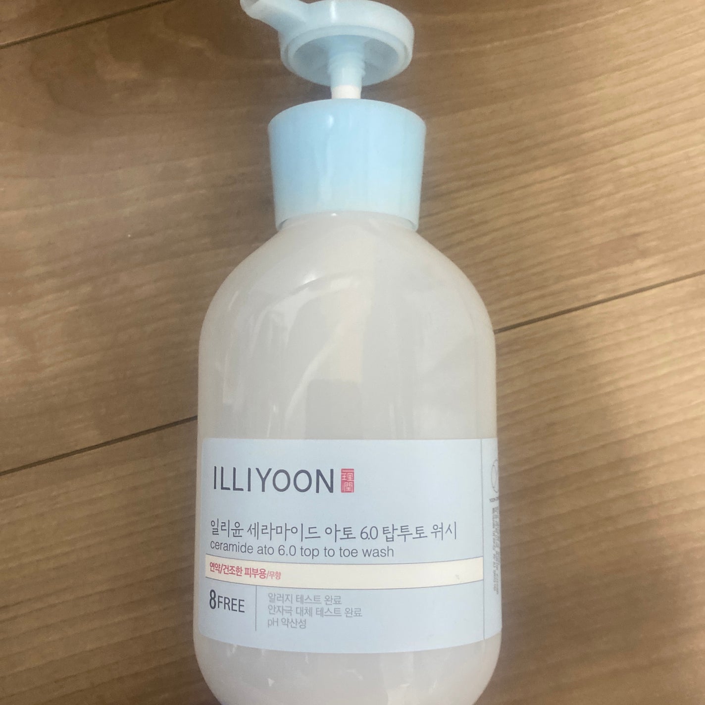 セラミドアト6.0トップトゥトーウォッシュ/ILLIYOON/ボディソープを使ったクチコミ(1枚目)