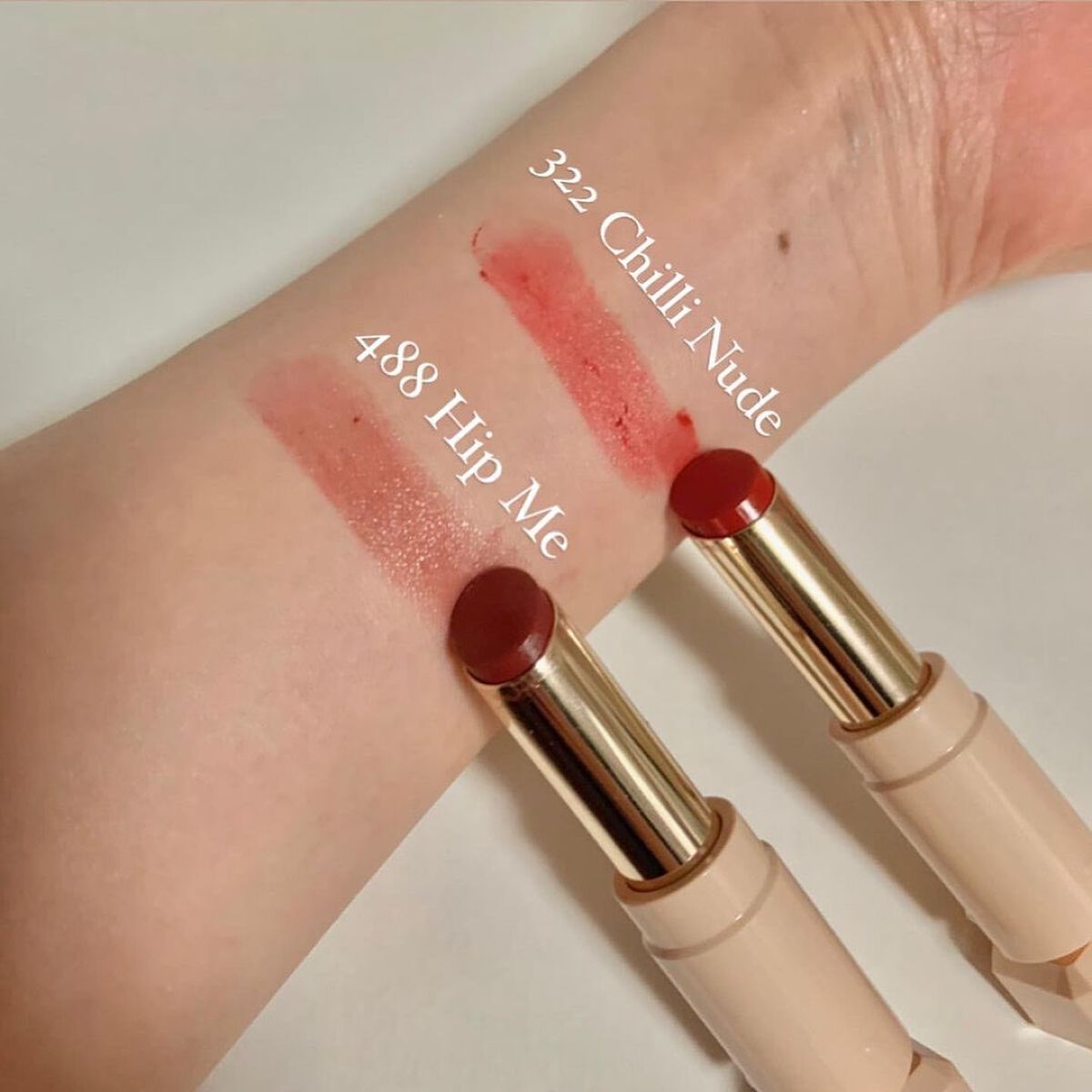 センシュアルスパイシーヌードバーム/HERA/口紅を使ったクチコミ(3枚目)