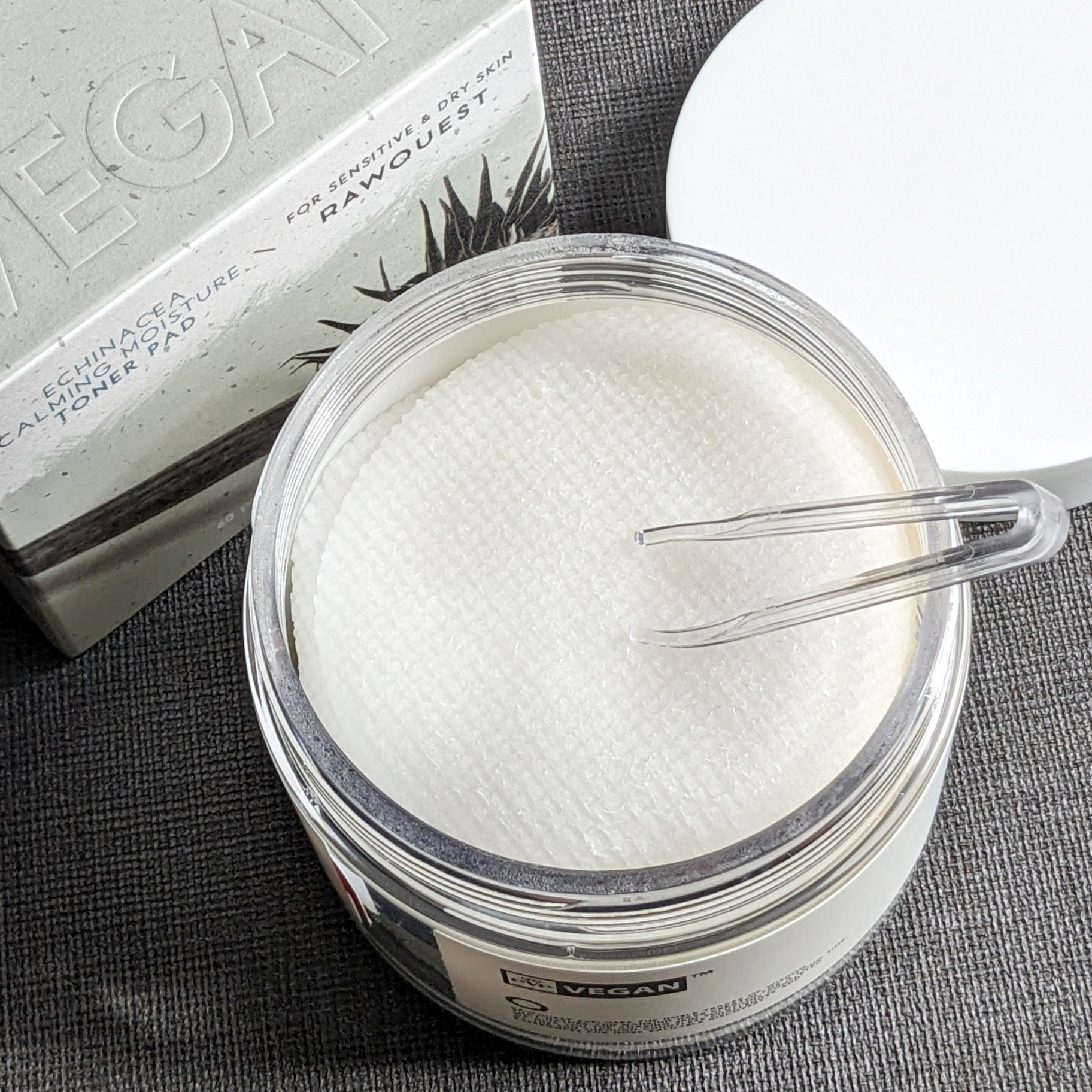 エキネシア カーミングモイスチャートナーパッド/RAWQUEST/トナーパッドを使ったクチコミ（3枚目）