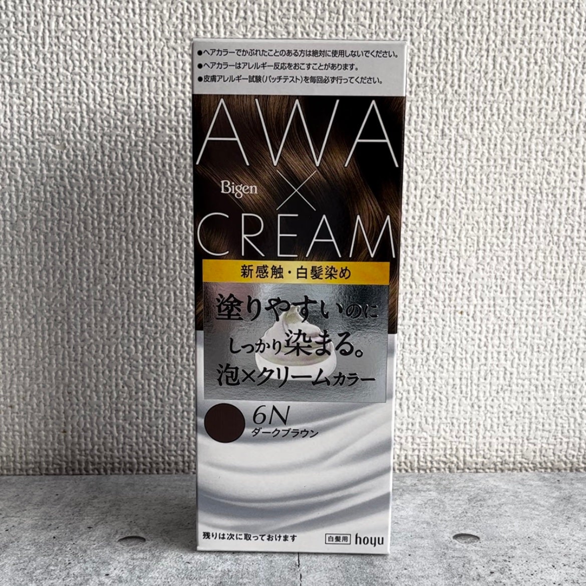 泡クリームカラー/ビゲン/ヘアカラーを使ったクチコミ(1枚目)