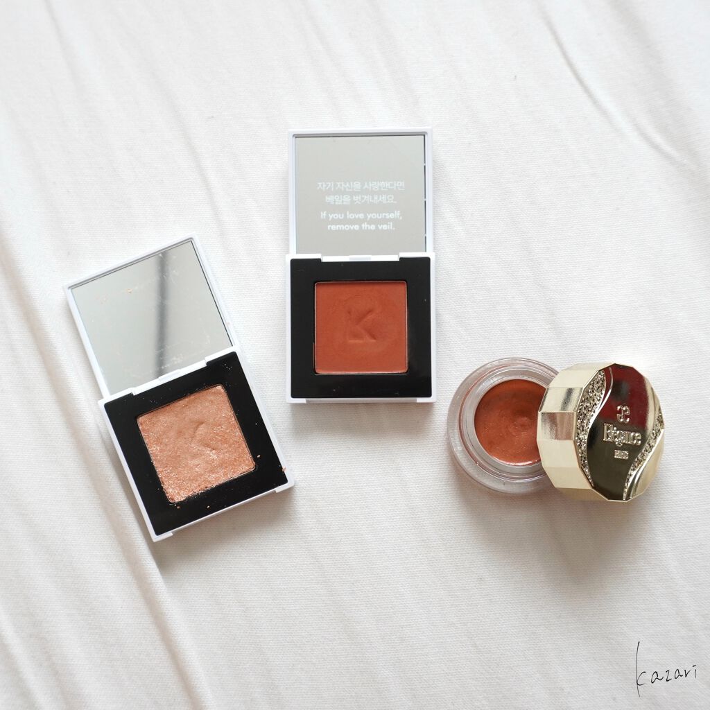 ジャストアイシャドウ/Laka/単色アイシャドウを使ったクチコミ(2枚目)