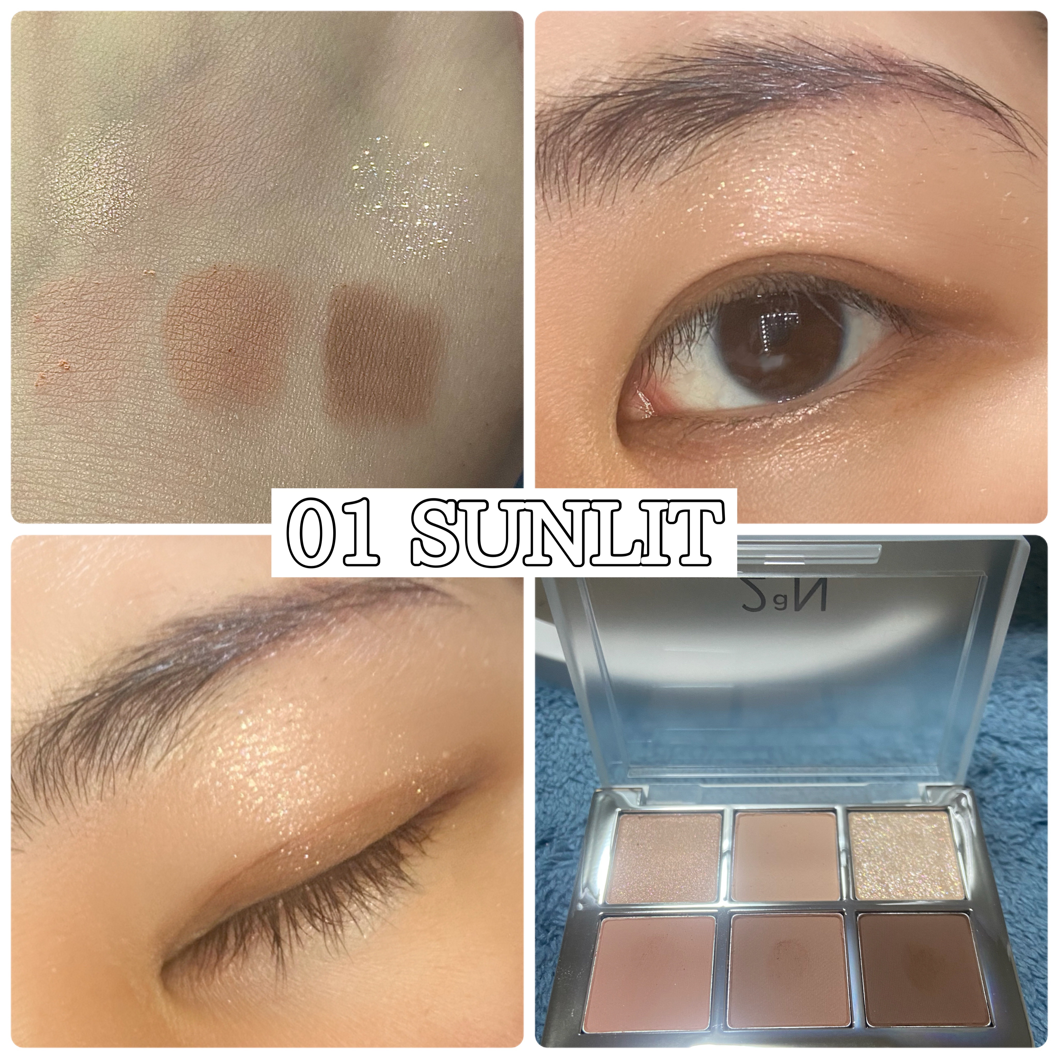 ベターミーアイパレット 01 サンリット/2aN/マルチパレットを使ったクチコミ（2枚目）