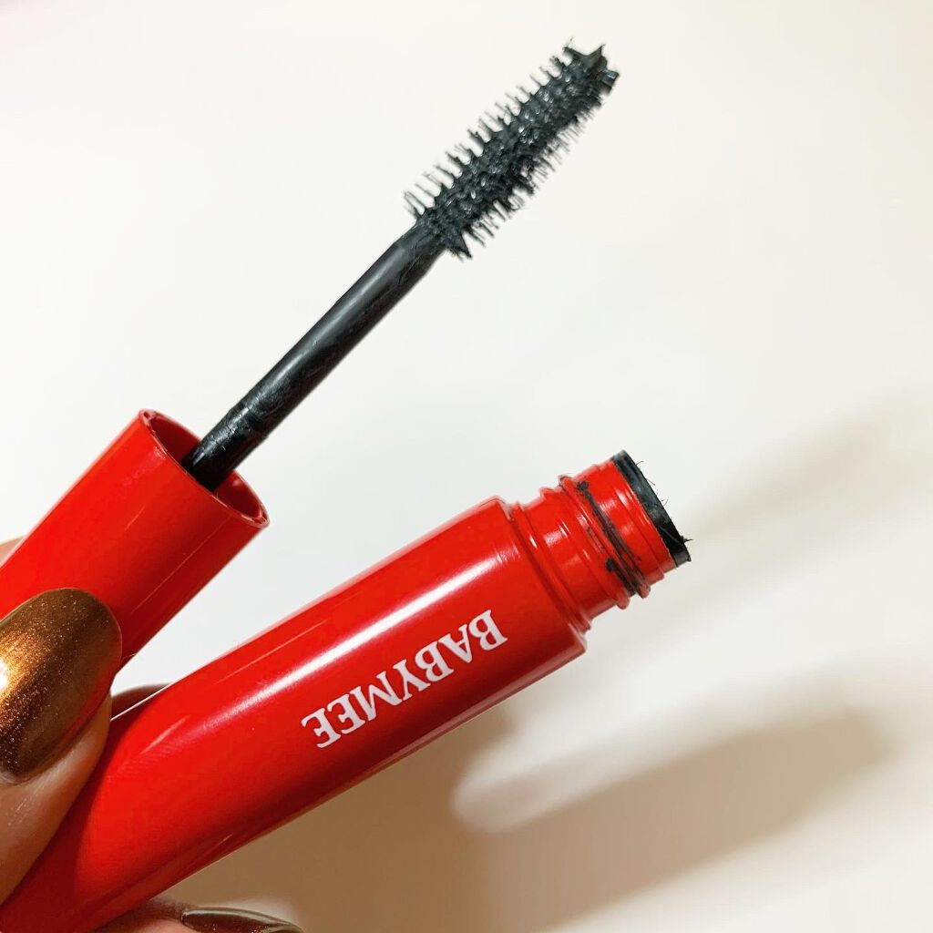 ニュアンスカラーマスカラ モスブラウン/BABYMEE/マスカラを使ったクチコミ（2枚目）