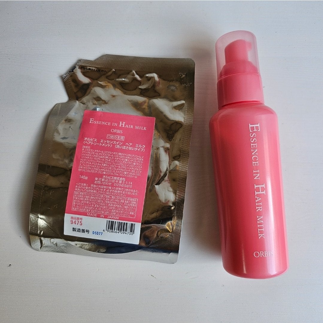 エッセンスインヘアミルク/オルビス/ヘアミルクを使ったクチコミ(1枚目)
