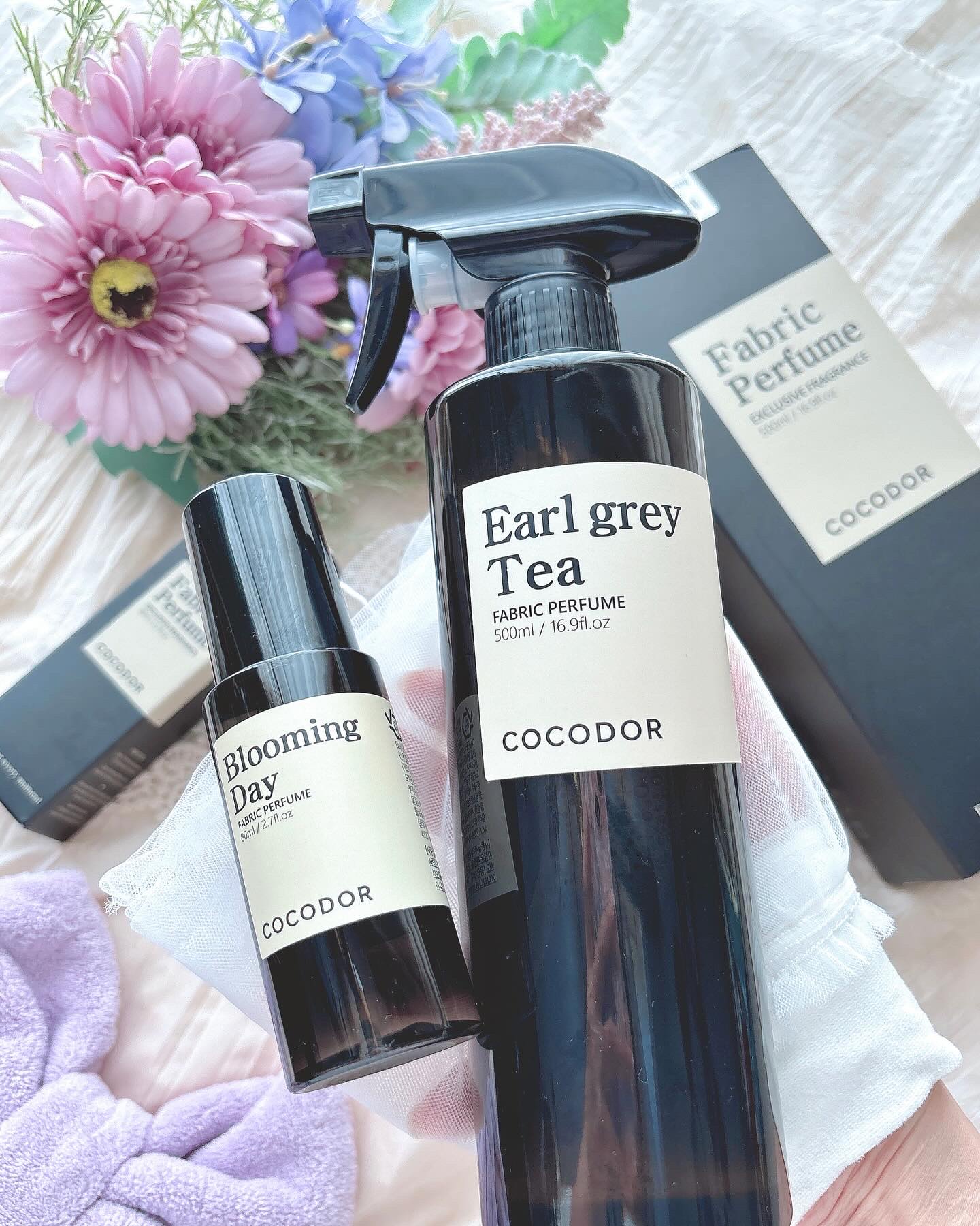 ファブリックパフューム アールグレイティー/COCODOR/ファブリックミストを使ったクチコミ（2枚目）