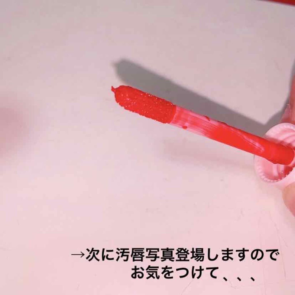 ムース キャンディー ティント/the SAEM/リップティントを使ったクチコミ(2枚目)