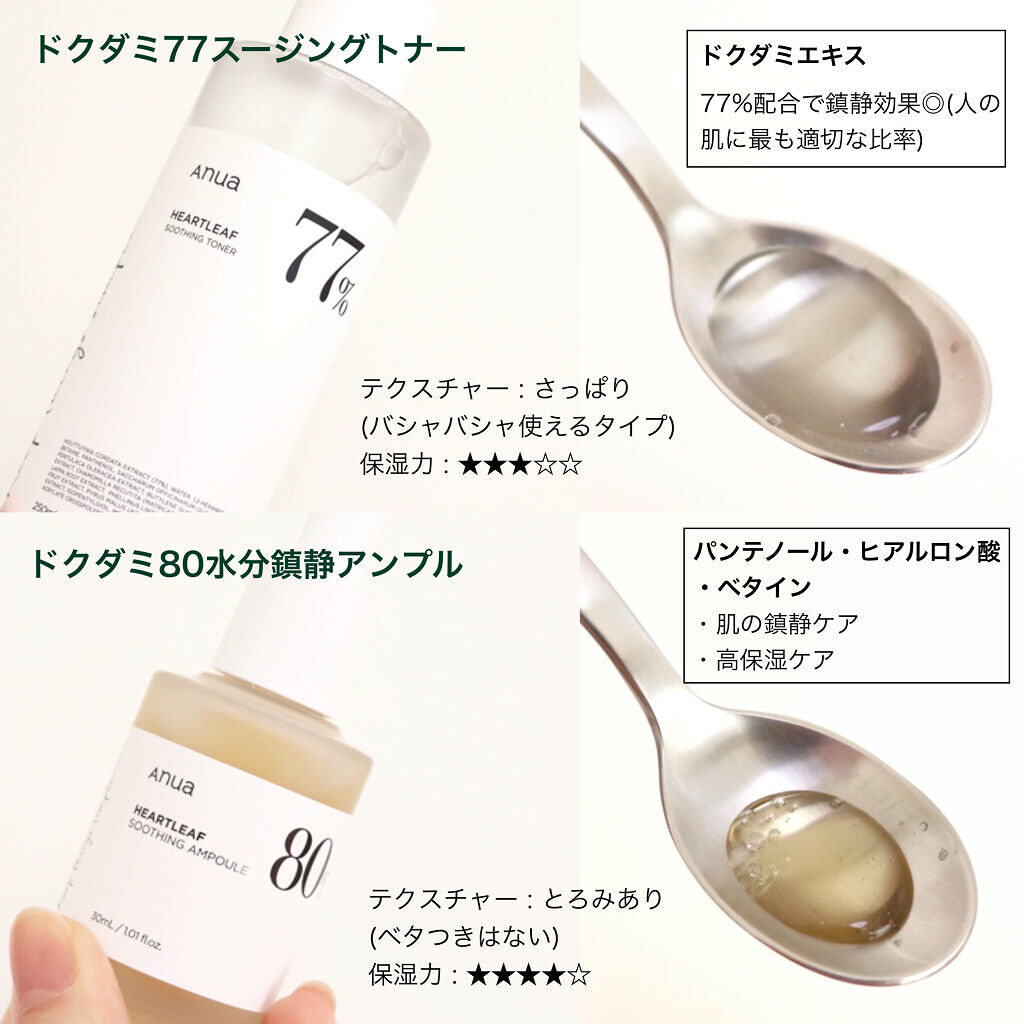 ドクダミ 77 スージングトナー/Anua/化粧水を使ったクチコミ（2枚目）