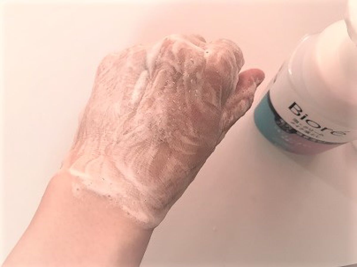 泡クリームメイク落とし/ビオレ/クレンジングクリームを使ったクチコミ(3枚目)