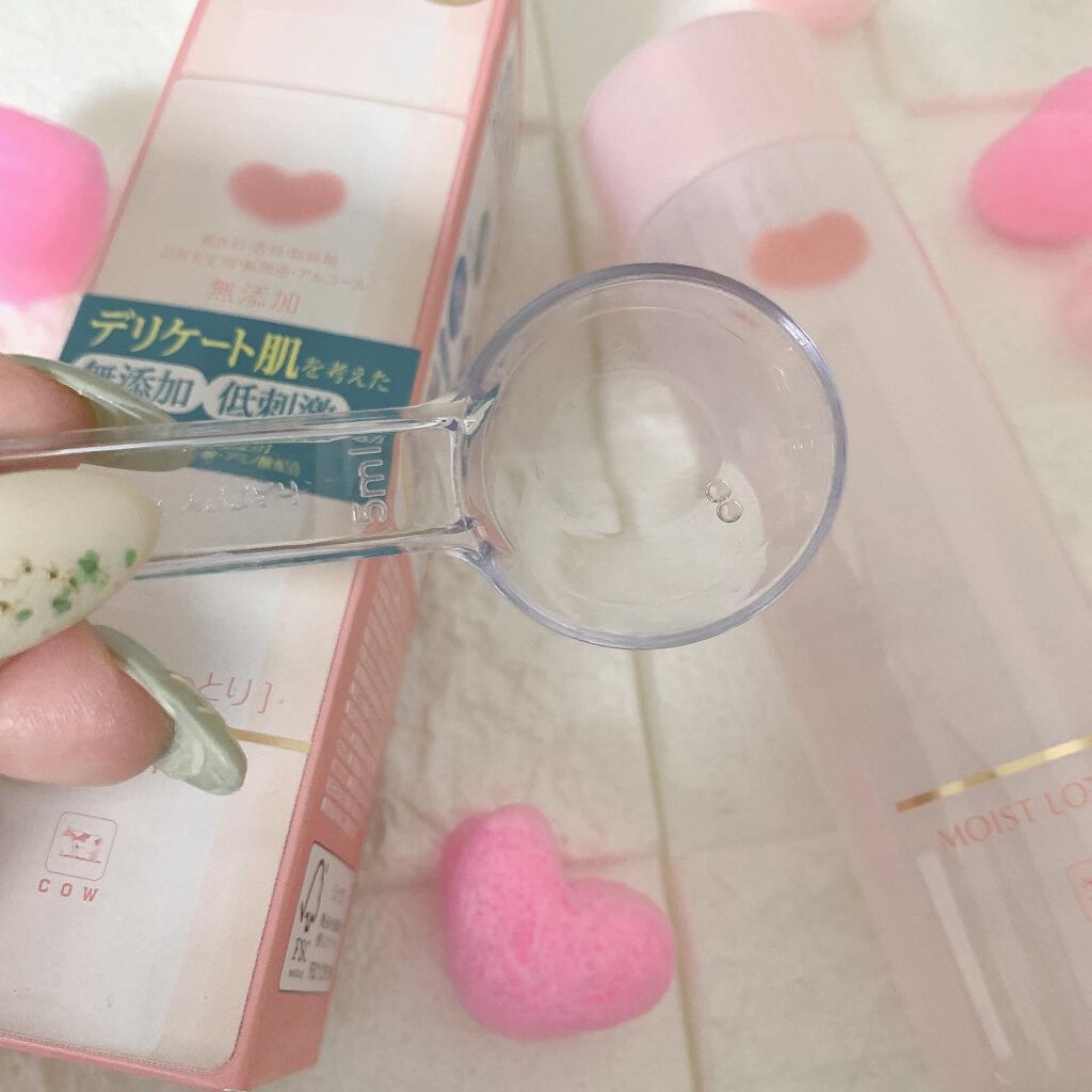 保湿化粧水 しっとり/カウブランド無添加/化粧水を使ったクチコミ（3枚目）