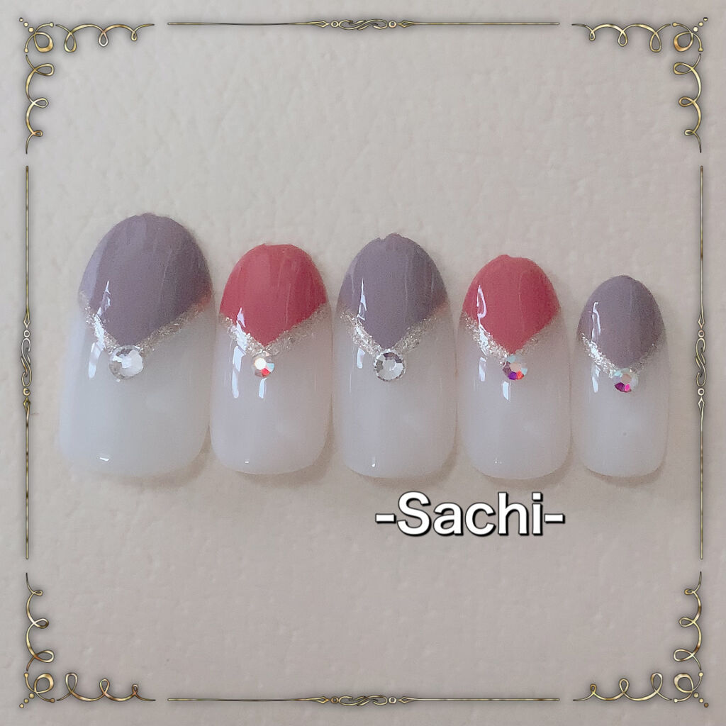 ネイルパーツ/セリア/ネイルチップ・パーツを使ったクチコミ（2枚目）