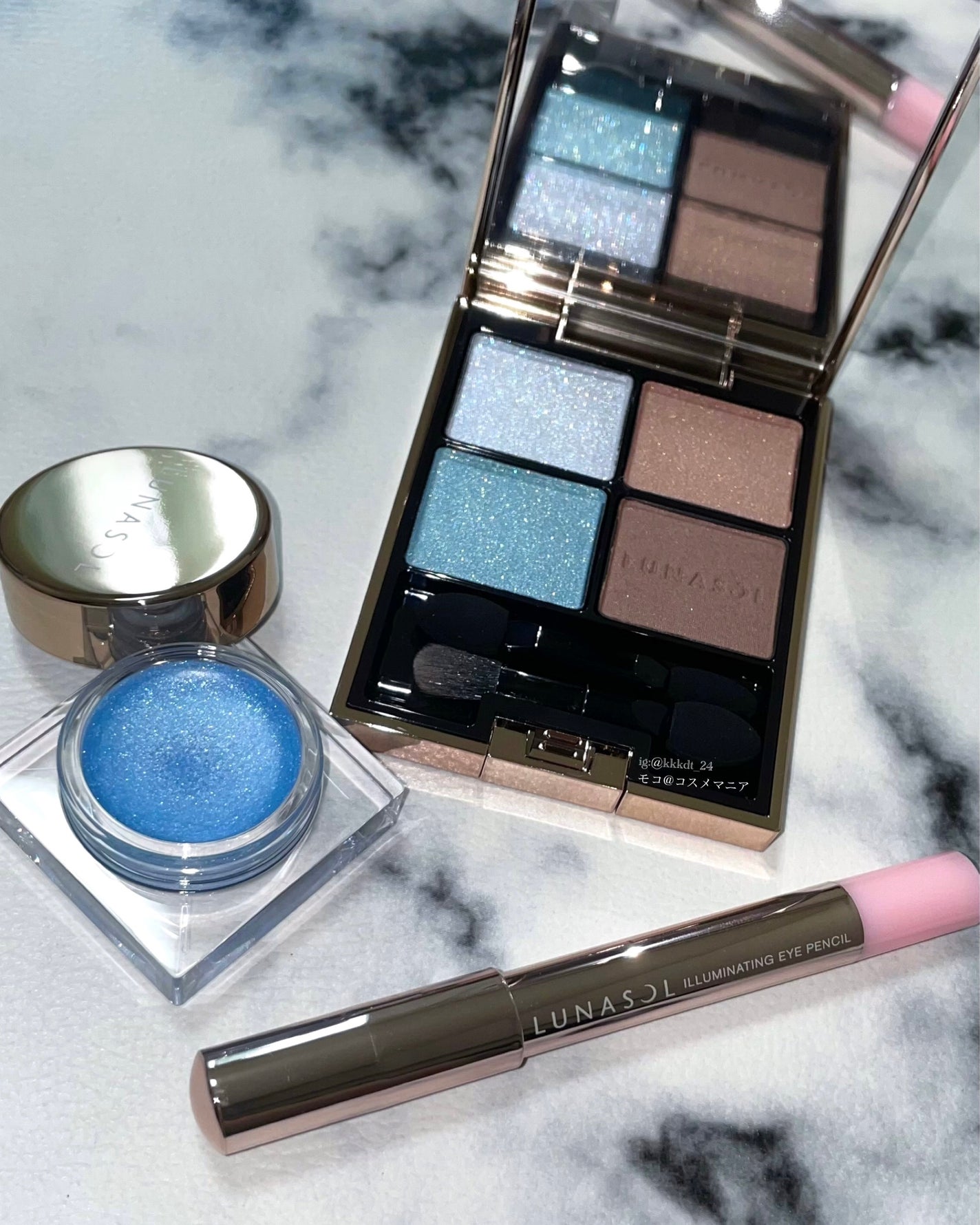 アイカラーレーション/LUNASOL/アイシャドウパレットを使ったクチコミ(2枚目)