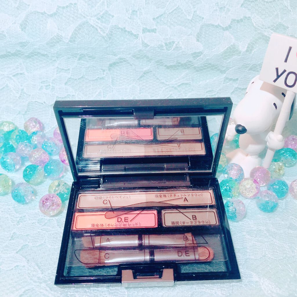 アイブロウ クリエイティブパレット/IPSA/パウダーアイブロウを使ったクチコミ(2枚目)