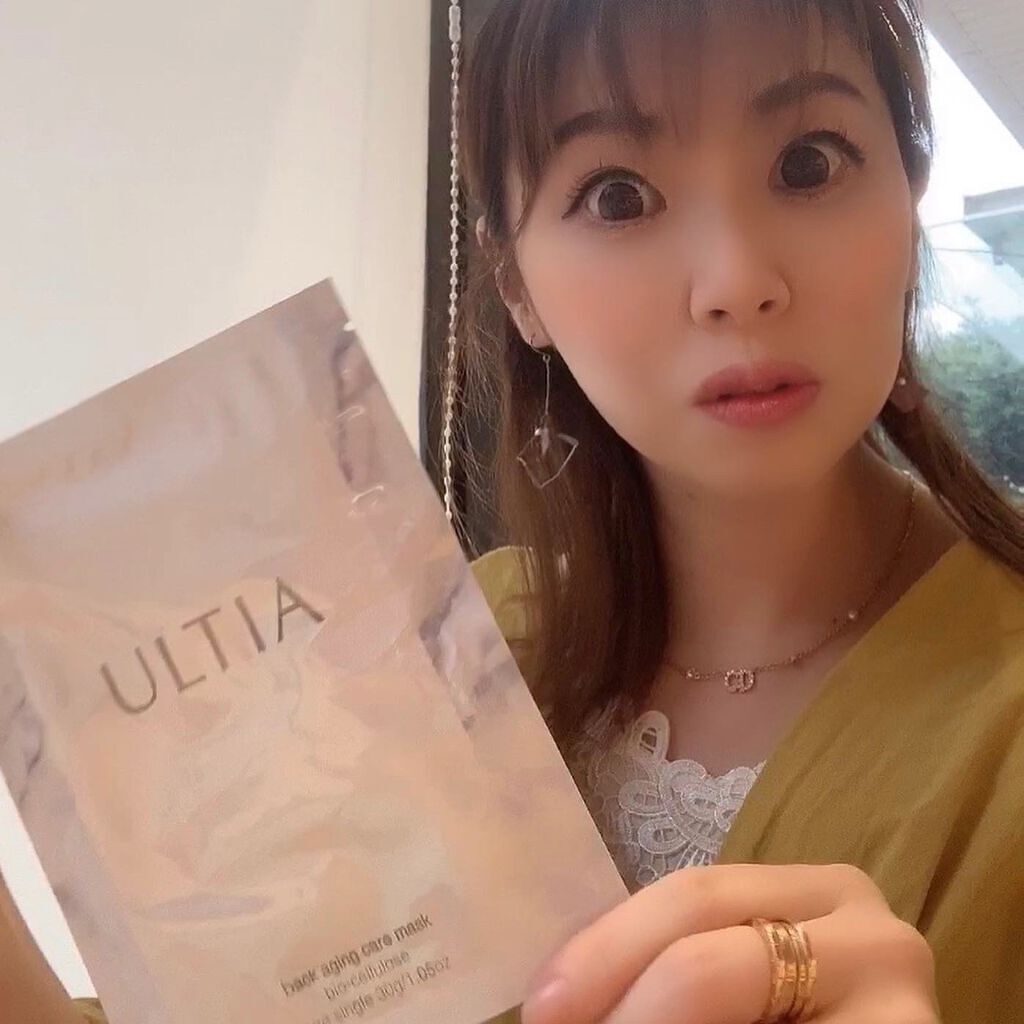 back aging care mask/ULTIA/シートマスク・パックを使ったクチコミ(1枚目)