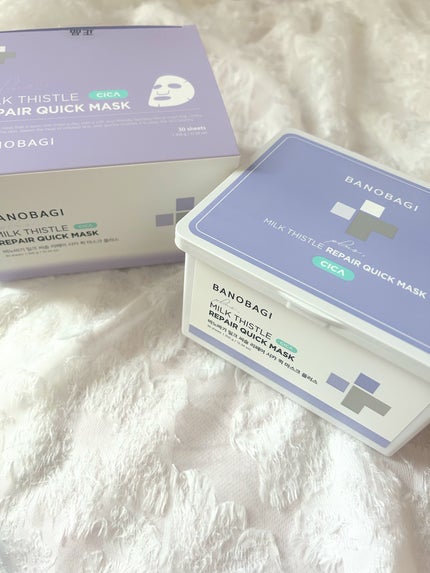 ミルクシスルリペアシカクイックマスクプラス/BANOBAGI/シートマスク・パックを使ったクチコミ(1枚目)