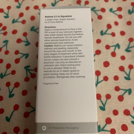 Retinol 1% in Squalane/The Ordinary/美容液を使ったクチコミ(3枚目)