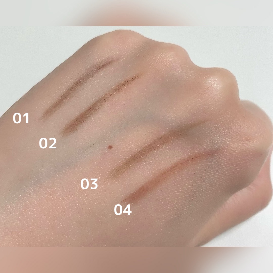 ブロウラッシュEX　ウルトラスキニーペンシルブロウ N 01 グレイッシュブラウン/ブロウラッシュ/アイブロウペンシルを使ったクチコミ（3枚目）