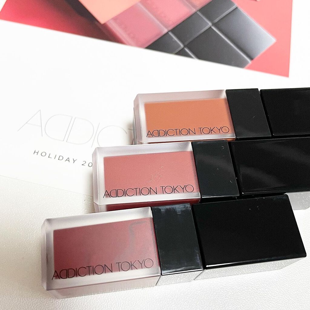 ザ マット リップ リキッド　“ミニ トリオ” 002 テラコッタ セレクション/ADDICTION/口紅を使ったクチコミ（1枚目）