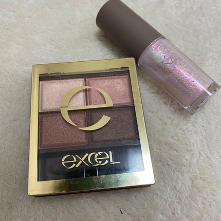 スキニーリッチシャドウ/excel/アイシャドウパレットを使ったクチコミ(3枚目)