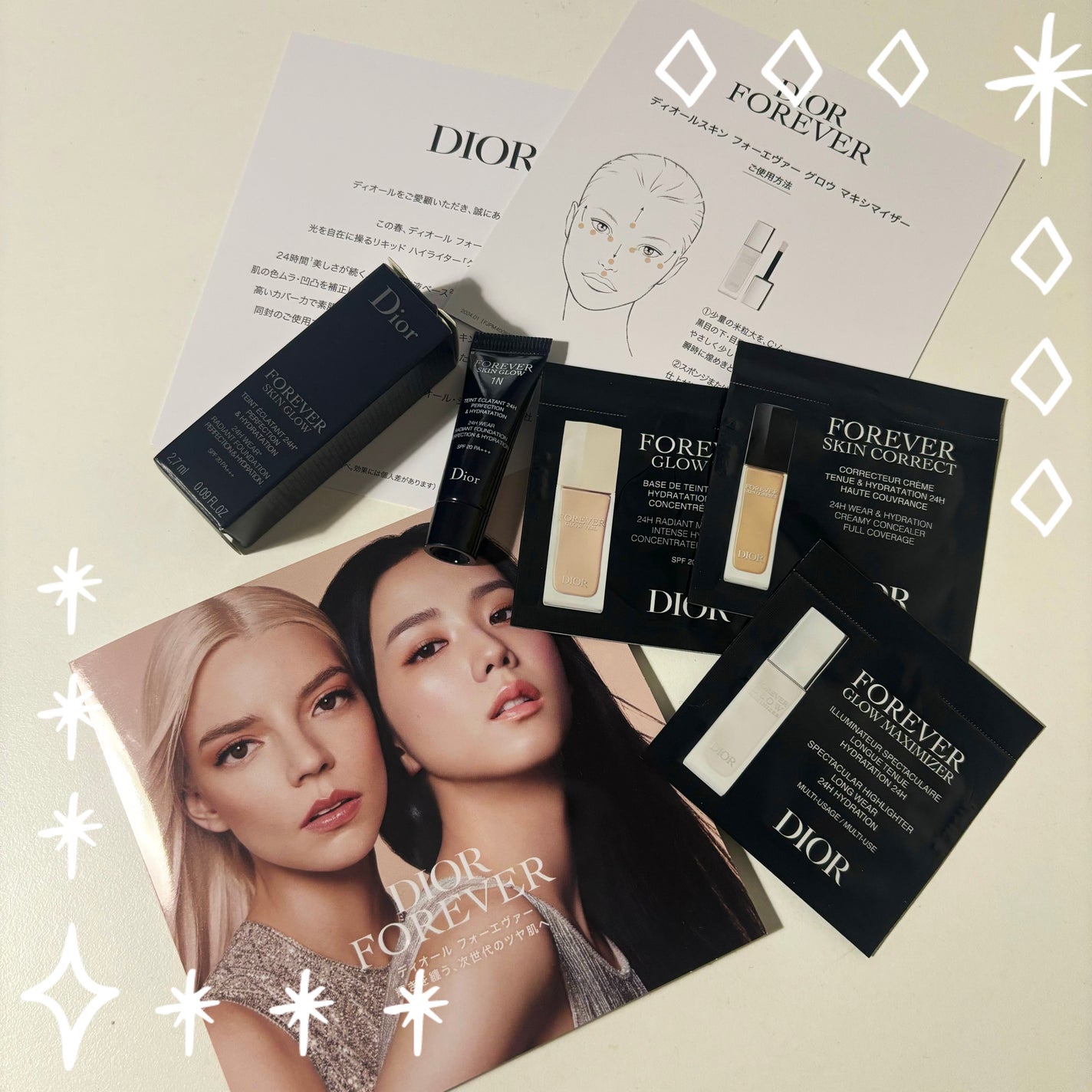 ディオールスキン フォーエヴァー フルイド グロウ/Dior/リキッドファンデーションを使ったクチコミ(1枚目)