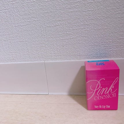 フィー ピンクオブセッションステイフィットティント/fwee/リップティントを使ったクチコミ(2枚目)