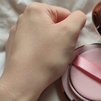 ピンクティーツリーカバープライマークッション/APLIN/クッションファンデーションを使ったクチコミ(3枚目)