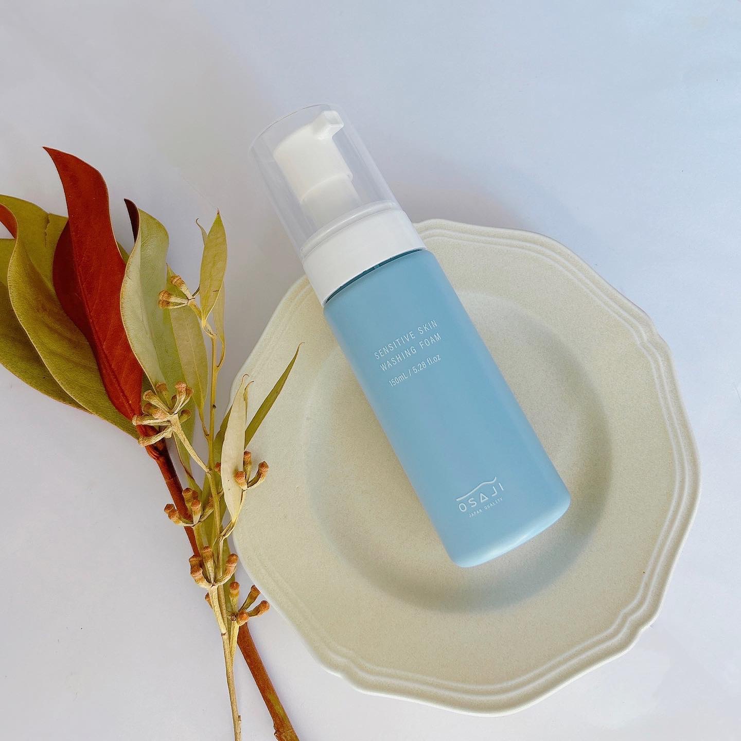 センシティブ スキン ウォッシングフォーム/OSAJI/泡洗顔を使ったクチコミ（2枚目）