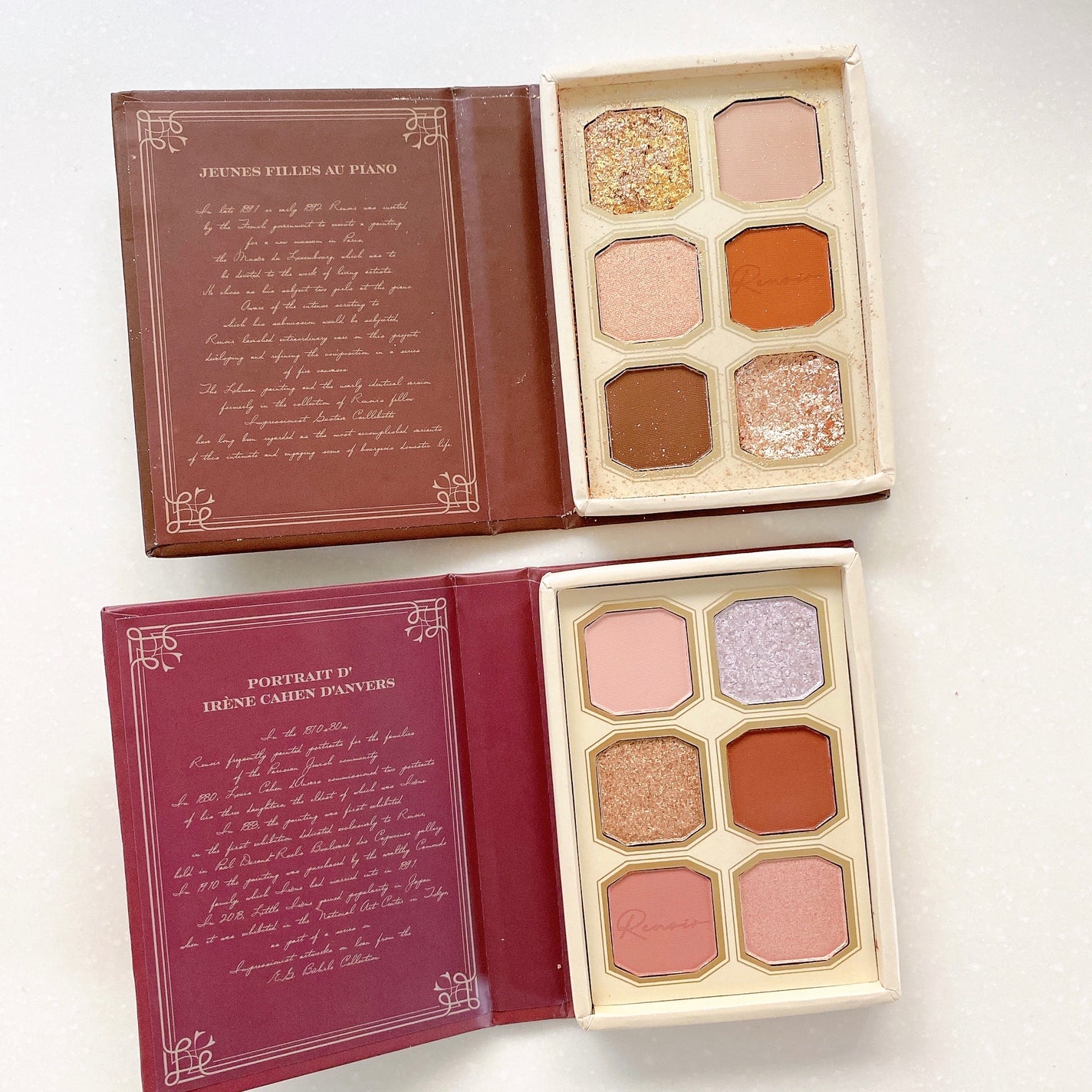 絵画アイシャドウパレット/MilleFée/アイシャドウパレットを使ったクチコミ(2枚目)