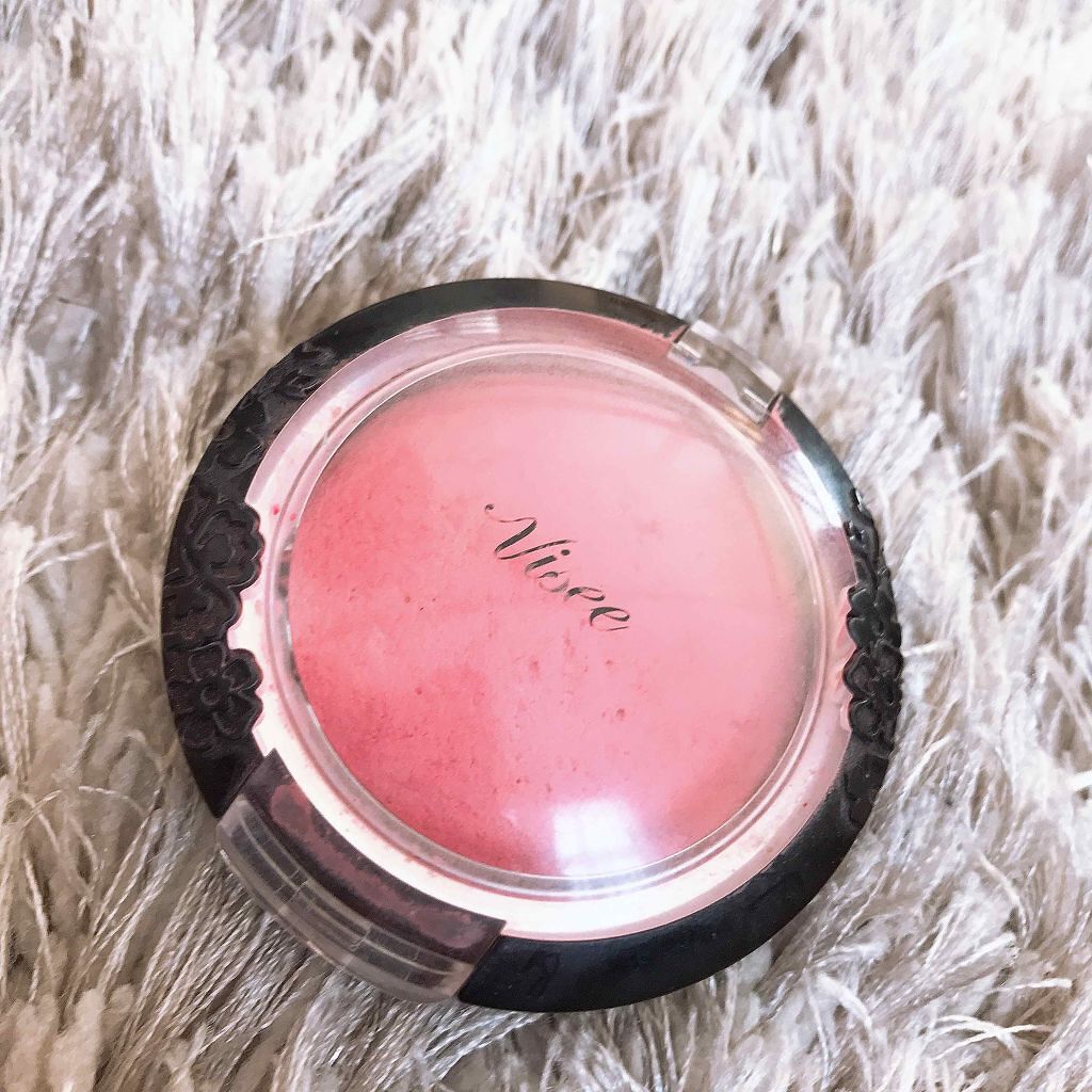 リシェ フォギーオン チークス PK800 コーラルピンク/Visée/パウダーチークを使ったクチコミ（1枚目）