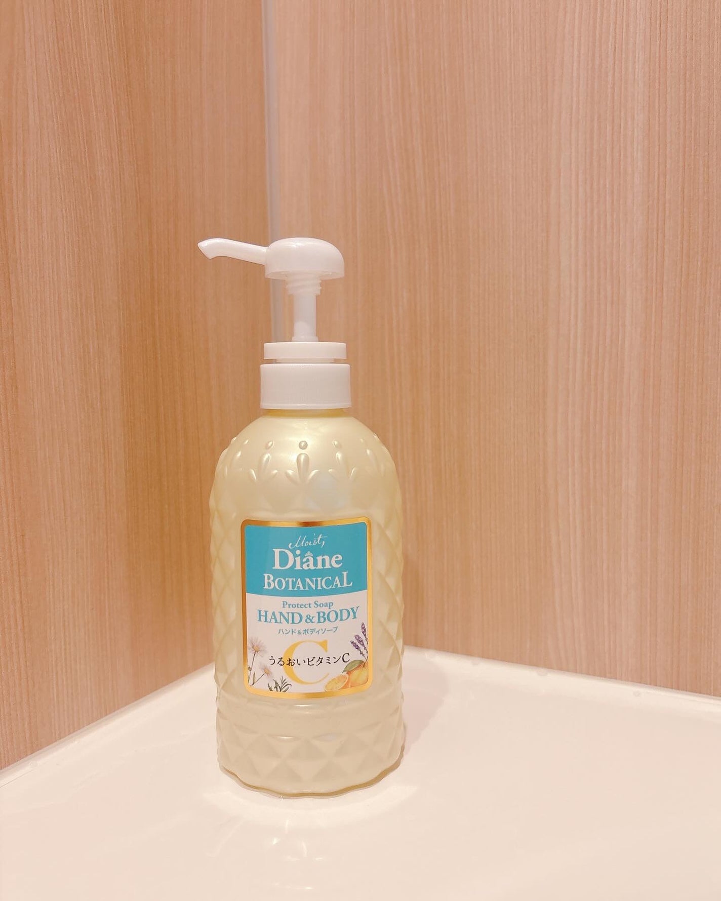 ボタニカル ハンド&ボディソープ シトラス&ホワイトティーの香り/ダイアン/ボディソープを使ったクチコミ(5枚目)