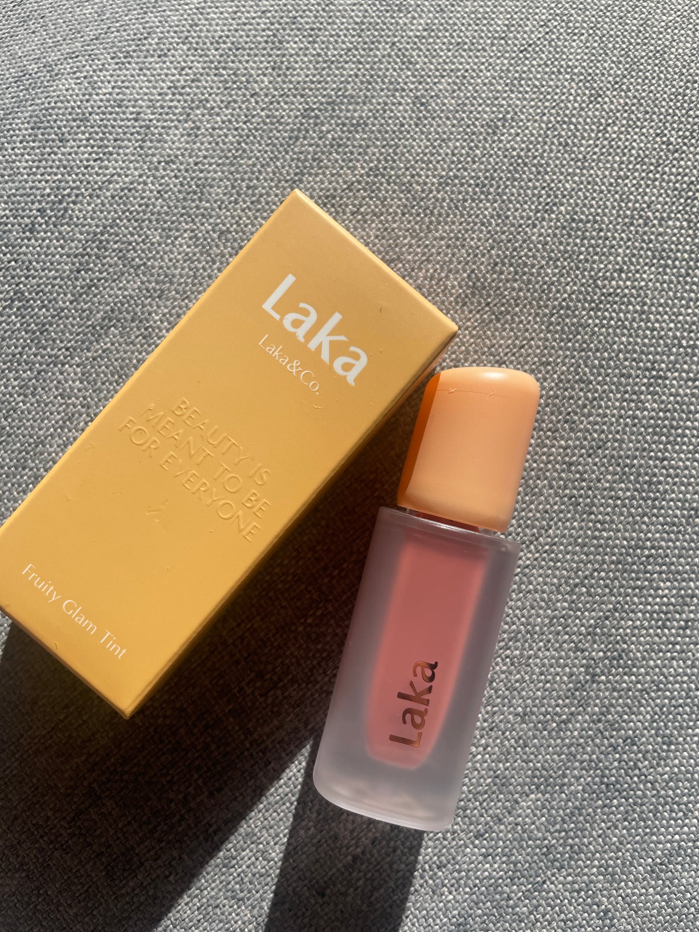 フルーティーグラムティント/Laka/リップティントを使ったクチコミ(1枚目)