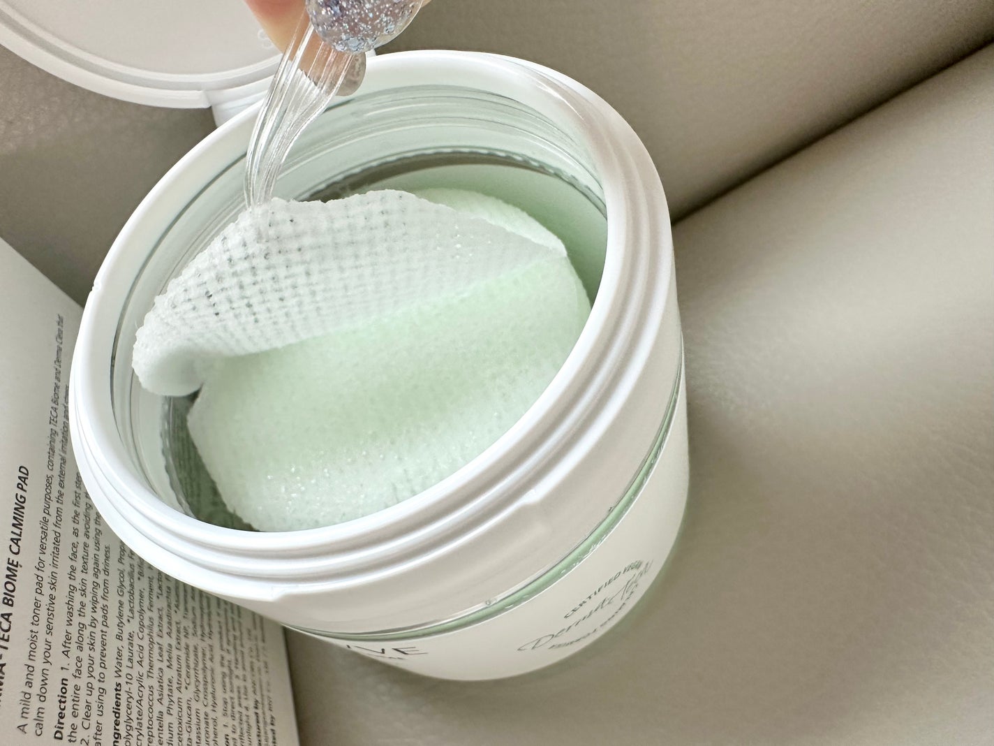 ダーマテカバイオームカーミングパッド/THE A'VVE/トナーパッドを使ったクチコミ(4枚目)