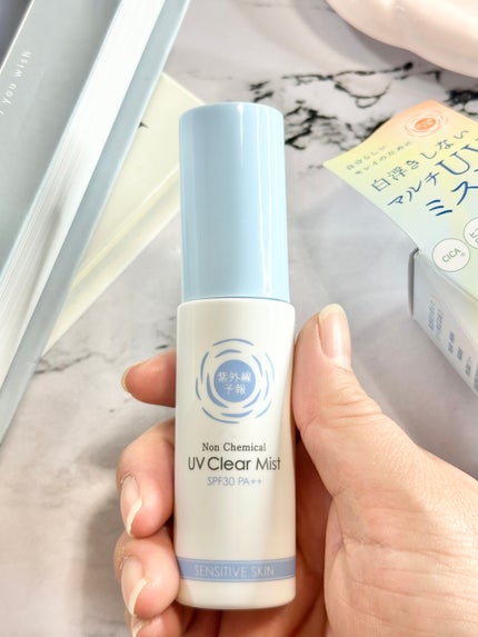 紫外線予報 ノンケミカル UVクリアミストM/紫外線予報/日焼け止めミスト・スプレーを使ったクチコミ(1枚目)