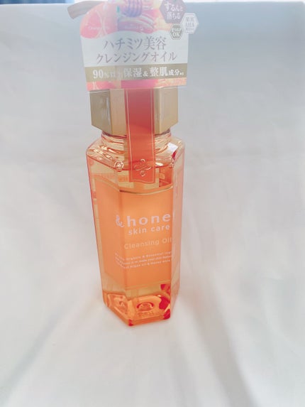 アンドハニー クレンジングオイル/&honey/オイルクレンジングを使ったクチコミ(1枚目)