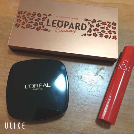 プレイカラーアイパレット レオパードランウェイ/ETUDE/アイシャドウパレットを使ったクチコミ(2枚目)