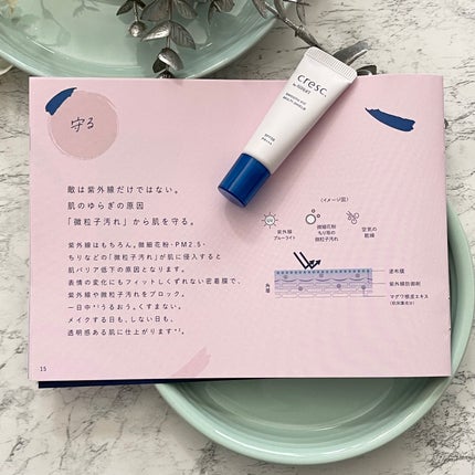 スムースフィット マルチシールド/cresc. by ASTALIFT/化粧下地を使ったクチコミ(5枚目)