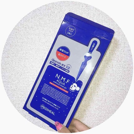 N.M.FアクアアンプルマスクJEX/MEDIHEAL/シートマスク・パックを使ったクチコミ(1枚目)