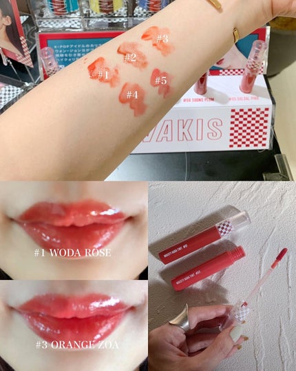 NAWAKIS MOISTY AURA TINT/NAWAKIS/口紅を使ったクチコミ(2枚目)